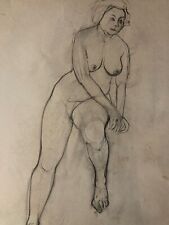 Bella Disegno Antico Nudo Arte