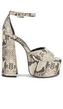 Schutz Stylish Snake Print