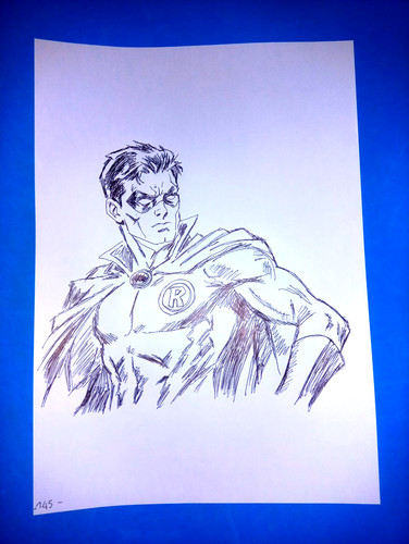 Disegno robin batman dc - disegno, di