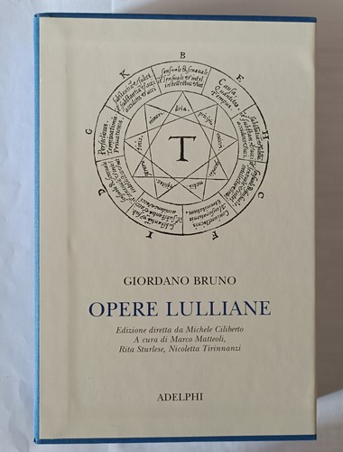 Giordano bruno opere - -,