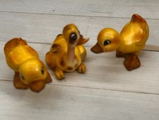 3 struzzo e anatre vintage