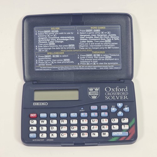 Seiko er3000 oxford crossword - er3000,