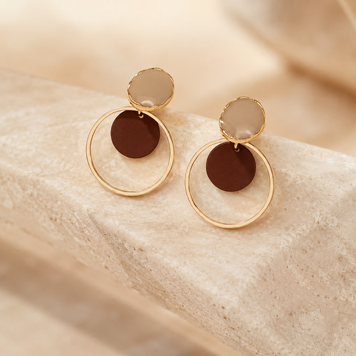 Orecchini donna placcati oro