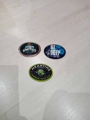 Beer pump badges mancave - ,