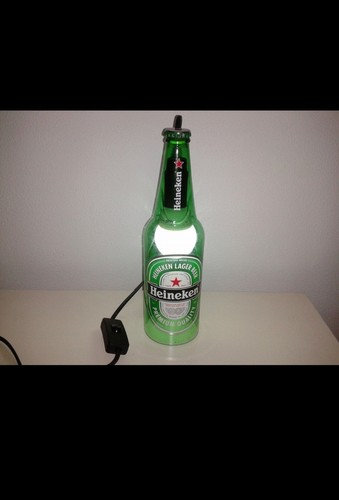 Lampada bottiglia heineken