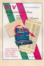 PUBBLICITA'  RIV REGISTRATORE