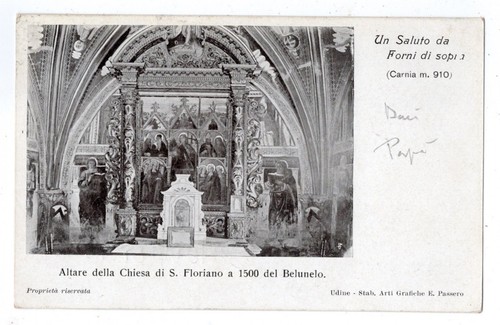 C000841 cartolina forni - , di