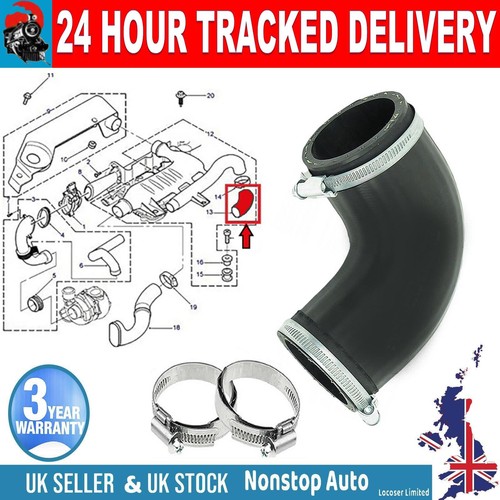 Tubo intercooler turbo - tubo,