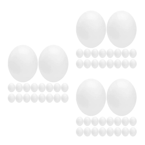 Uova plastica solide - di,