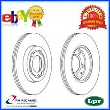 V2007V DISCHI FRENO ANTERIORI SKODA FABIA 1.0 1.2 ROOMSTER 1.2TDi 1.4TDi VW FOX