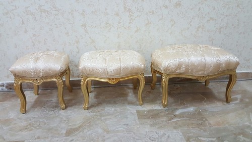 Tris pouf puffo piccolo - pouf,