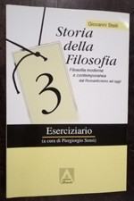 STORIA DELLA FILOSOFIA 3 - ESERCIZIARIO -  GIOVANNI STELLI - ARMANDO ED.  RR