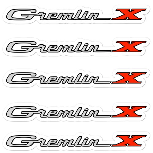 Amc gremlin adesivi - gremlin, (5)