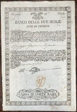 BANCO DELLE DUE SICILIE, FEDE