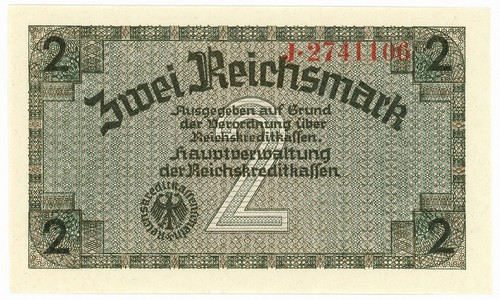 Reichsmark occupazione - reichsmark,