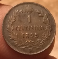 Moneta 1 Centesimo 1895, Umberto I, Rif. 8985