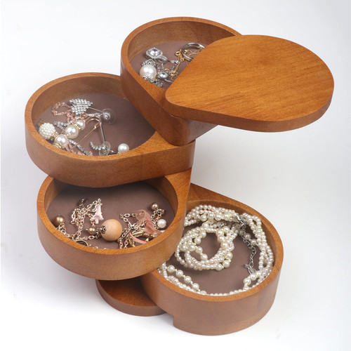 Portagioie legno donna - legno,