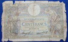 Banconota francia 100 franchi - banconota,