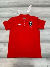 Polo Salford City FC Rossa | Kit Kappa | Bambino 12 anni | Maglia Calcio