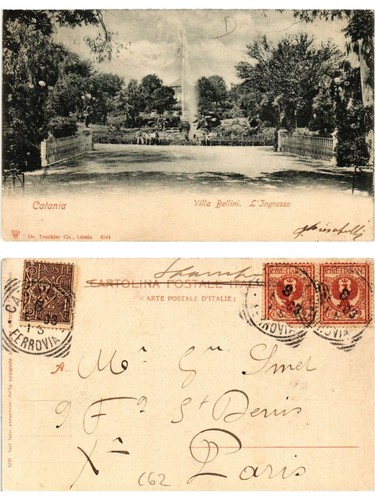 Cpa catania villa bellini - catania,