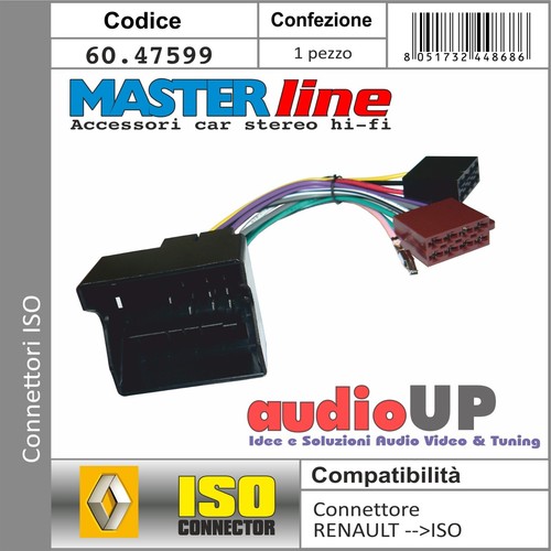 Connettore autoradio - connettore, da
