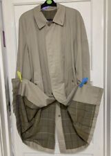 Cappotto Burberry vintage uomo beige trench MAC NOVA check gabardine taglia M ottime condizioni