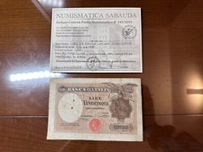 BIGLIETTO DI BANCA 25 LIRE