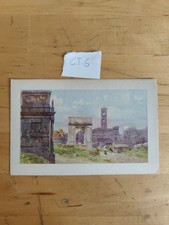 Cartolina antica Roma - Foro
