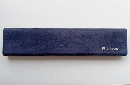 Bulova box scatola nos - scatola, blue