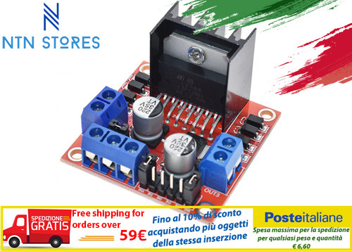 Modulo con driver l298n per - modulo,