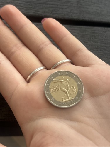 Moneta euro rara - da,