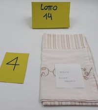 Runner in cotone ricamato