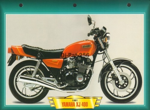Fiche moto yamaha xj 400 - yamaha,