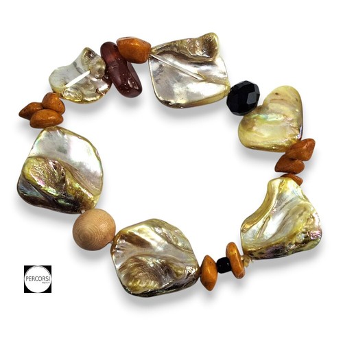Bracciale madreperla con - in,