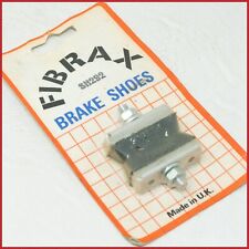 NOS FIBRAX SH292 PASTIGLIE FRENO OLD SCHOOL BMX BICI D'EPOCA BICICLETTA INGLESE SH 292
