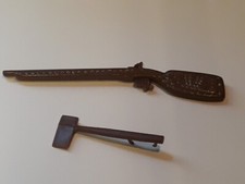 BIG JIM MATTEL FUCILE ASCIA WINNETOU KARL MAY GERONIMO INDIANO OUTFIT VINTAGE 