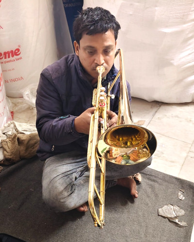 Trombone valvole metallo - 3,