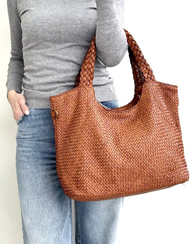 Borsa mano italiana pelle - a,