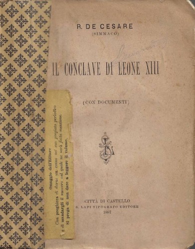 Conclave leone xiii con - di, (con