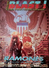 BLAST! Anno VII n.8, 1992 Mensile di suoni e tendenze Underground, Ramones