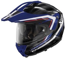 Casco integrale carbon Xlite X-552 LATITUDE CARBON 17 BLUE WHITE RED TAGLIA M