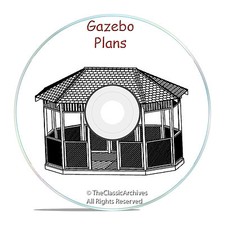 GAZEBO PLAN DESIGN MEGA PACK