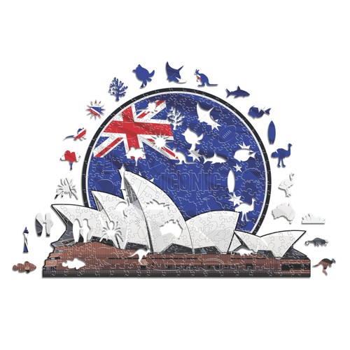 Iconic puzzles sidney opera - sidney,