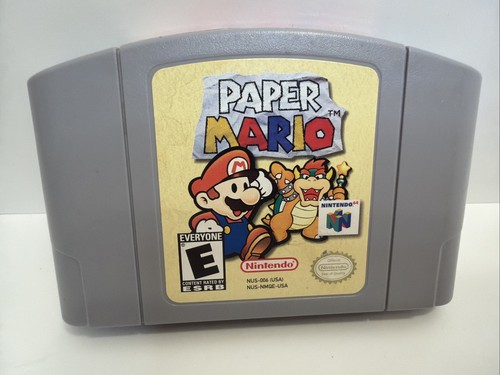 Paper mario nintendo n64 - paper,