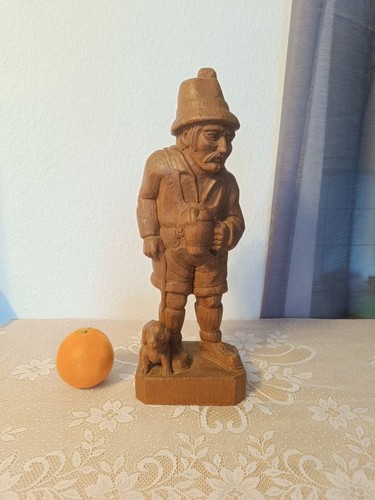 Statua legno intagliato - statua,