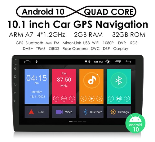 Carplay pollici android - carplay+10.1,