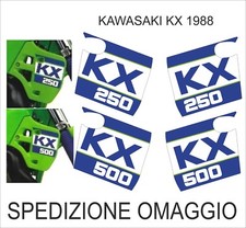Kit adesivi kawasaki - kawasaki, kx