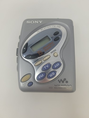 Sony walkman fx281 - wm-fx281, radio