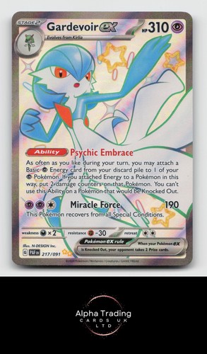 Gardevoir 217 091 shiny - gardevoir, ex