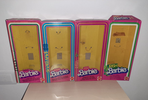 Lotto scatole vuote barbie - lotto,